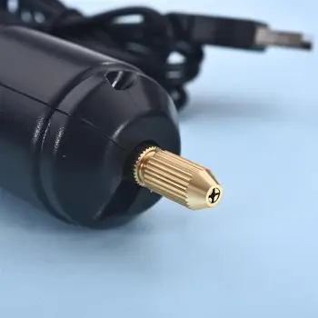 Mini Elektrikli Matkap El İnci Epoksi Reçine Takı Yapımı DIY Ahşap El Sanatları Araçları İle 5V USB Veri Kablosu
