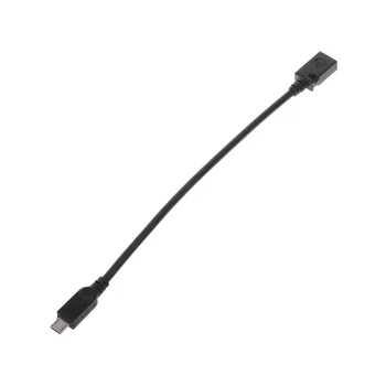 Mini USB Dişi mikro USB Erkek Konnektör Kablosu Adaptörü Samsung Xiaomi Huawei Android Akıllı Telefonlar Tablet PC'ler MP3 / MP4