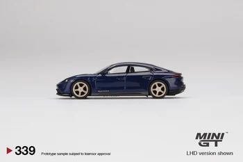 MİNİGT 1: 64 Porsche Taycan Turbo S Centiyana Mavisi Metalik MGT00339-L LHD