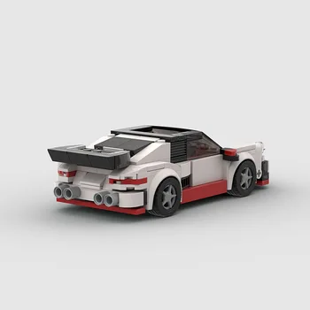 MOC 930 Beyaz ve Kırmızı Yapı Taşları Monte Uyumlu Lego Model Arabalar Hediye Oyuncaklar