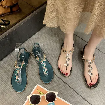Moda Kadın Sandalet 2022 lüks ayakkabı Kadın Tasarımcıları plaj sandaletleri Platformu Bayan Ayakkabıları Hafif Nefes Roma Ayakkabı