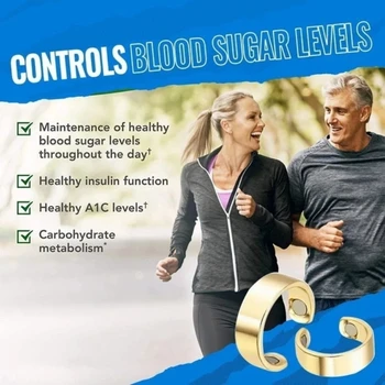 Moda Kan Şekeri Kontrol Halkası Diyabet Monitör Sağlıklı kan şekeri ölçücü Dropshipping