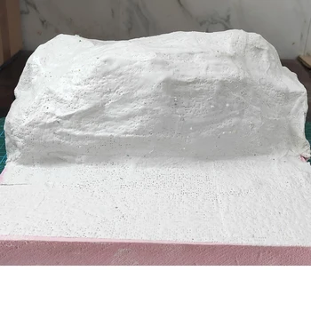 Model Dağ Alçı Kalıp Kumaş Şekilli Minyatür Arazi Mimari DIY Malzemeleri Tren Kum Masa Düzeni Sahne