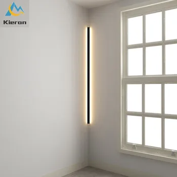 Modern basit korozyon koruma alüminyum alaşım led duvar lambaları yatak odası başucu duvar aplikleri duvar dekor ev dekor duvar ışıkları