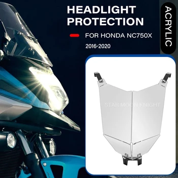 Motosiklet Akrilik Far Koruyucu aydınlatma koruması Koruyucu Güvenlik Honda NC750X NC 750X2016 2017 2018 2019 2020 NC750X