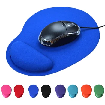 Mouse Pad EVA Rahat Bileklik Oyun Mousepad Düz Renk Fare Mat Rahat Mouse Pad Oyun PC için