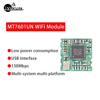 MT7601UN Kablosuz 2.4 GHz WİFİ modülü grubu USB arayüzü düşük güç tüketimi uzun mesafe duvar kral 150 mbps