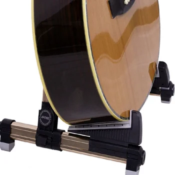 Mugig AROMA AGS08 Katlanır Ayarlanabilir Evrensel Dize Enstrüman Gitar Akustik Elektro Gitar Ukulele Bas Mandolin İçin Standı