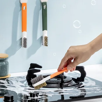 Mutfak Temizleme Araçları Çok Fonksiyonlu Soba Fırça Ev Seti Entegre Temizleyici Duvar Tel Fırça Aşçı Yardımcısı Aksesuarları