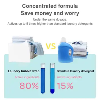 Mükemmel Zararsız Doğal Süper Konsantre çamaşır deterjanı Levhalar çamaşır deterjanı Sabun Levhalar Çamaşır Tabletleri 30 Adet