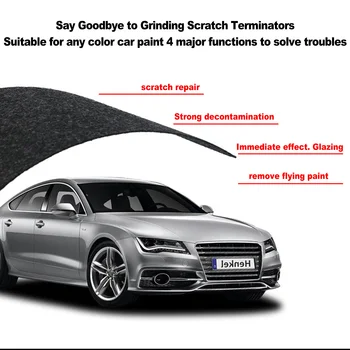 Nano Sparkle Anti-Scratch Bez Araba İçin Evrensel Metal Yüzey Anında Parlatma Bezi Akıllı Araba Yüzey Çizik Onarım Sökücü