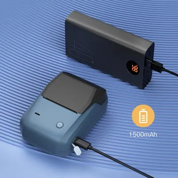 NiiMbot B1 Etiket Yazıcı Kablosu Etiket El Küçük Taşınabilir Bluetooth Kendinden yapışkanlı yapışkanlı etiketleme makinesi