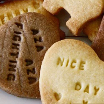 Noel Alfabe Mektubu Numarası kurabiye kalıbı Damga Embosser Kesici Fondan Kalıp Kek Pişirme Mutfak Parti Araçları Damga Şablon