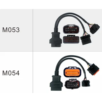 OBDSTAR M053 M054 Kablosu İle Çalışmak OBDSTAR MS50 MS80 Cihazı Moto Motosiklet IMMO