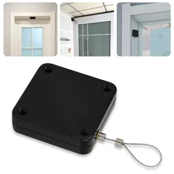 Ofis İç Kapılar Mutfak Banyo Kapıları Sürgülü Çift Kapılar Punch-ücretsiz Otomatik Sensör Kapı Closer Otomatik Olarak Kapanır