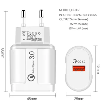 Oppo A9 Realme için X2 3 5 6 7 8i 8 Pro QC 3.0 Hızlı Şarj USB Adaptörü Tip C Mikro şarj kablosu Samsung A42 A10 9X Onur 10i 20
