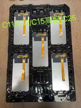 OPPO Realme için C11 C12 C15 dokunmatik LCD ekran Ekran Değiştirme Siyah