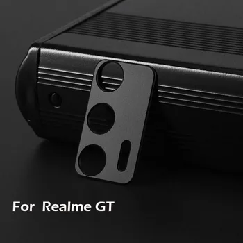 OPPO Realme için GT RealmeGT Kamera lens kapağı Alüminyum Metal Levha Lens Ekran Koruyucu Halka Realme için GT Lens Koruyucu Kılıf
