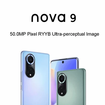Orijinal Huawei Nova 9 4G Cep Telefonu 6.57 İnç 128GB / 256GB 120Hz Ekran Snapdragon 778G HarmonyOS 2.0 Kamera 50MP Akıllı Telefon