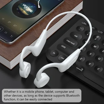 Orijinal JS7 Kemik Iletim Fone Bluetooth Kulaklık Kablosuz mikrofonlu kulaklıklar Hava Pro Kulaklık kablosuz bluetooth kulaklık