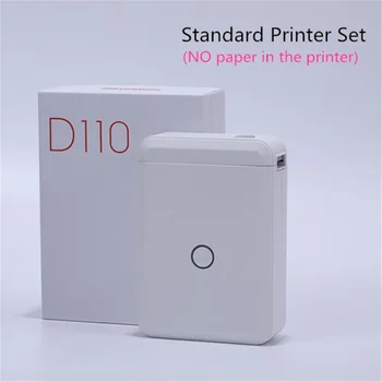 Orijinal Niimbot D110 Etiket Yazıcı Mini Kablosuz Yazıcı Termal Fiyat Etiket Yazıcı Ofis Pricetag Maker Yazıcılar etiket kağıdı