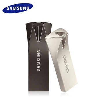 Orijinal SAMSUNG BAR Artı USB bellek Sürücüler 256 GB 32 GB kalem sürücü 64G 128 GB 16 GB Metal PenDrive Mini Kişilik USB 3.0 sopa