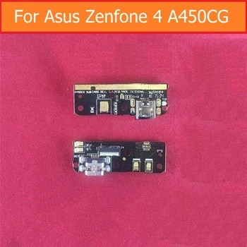 Orijinal USB şarj Mikrofon PCB konektörü port jack kurulu Asus Zenfone 4 İçin A450CG 4.5 