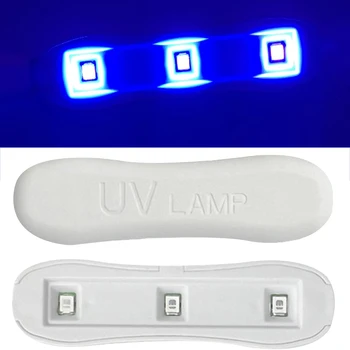 Oto Cam UV Kür Işık Araba Pencere Reçine Ultraviyole Lamba Aydınlatma Kiti USB Şarj Tamir Araçları Tamir ön Cam Tedavi