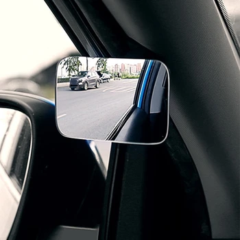 Otomatik HD Dışbükey Kör Nokta Ayna Geniş Açı Dikiz Park Çerçevesiz Aynalar