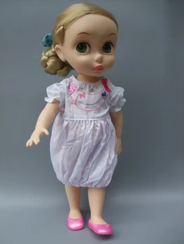 Oyuncak bebek giysileri pantolon 16 inç 40CM Sharon bebek giysileri elbise Külkedisi Prenses Belle Rapunzel Kar beyaz Elsa Anna