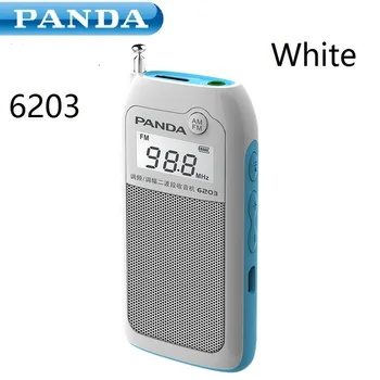 PANDA 6203 Şarj Radyo Küçük Taşınabilir Cep Boyutu Mini TF Kart MP3