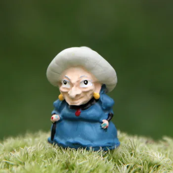 Peri Bahçe Minyatür Dekorasyon Aksesuarları Hayao Miyazaki Stüdyo Ghibli Anime Ruhların Kaçışı Yok Yüz Adam Figürü Chihiro Yubaba