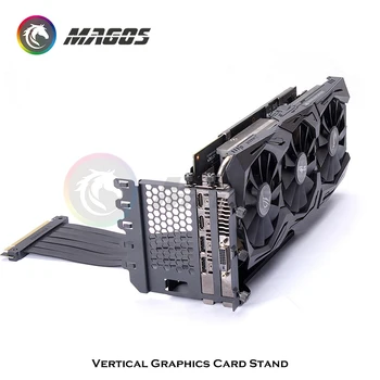 Phanteks PCI-E 4.0 Dikey GPU Montaj Kiti Evrensel Braket, 7 + PCI Yuvaları Durumda Modding Kullanılan, destek + PCI-E 16 Yükseltici Kablo