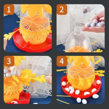 Pikap masaüstü oyuncak Döşeme Tavuk Bulmaca Kurulu Masa Oyunu Gag Oyuncak İnteraktif Aile Etkinliği Oyuncak Çocuk Yetişkin Parti Favor