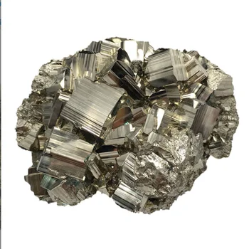 Pirita Doğal Kristal Taş Mineraller Kuvars Kehanet Çakra Enerji şifa taşları