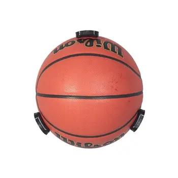 Plastik Top Pençe Duvara Monte Basketbol Tutucu Futbol Depolama Rafı Topu Ekran Braketi Space Saver Ev Dekor İçin