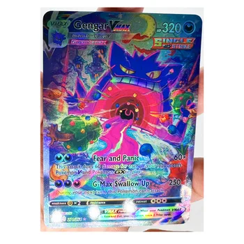 Pokemon Vmax Charizard Yeni Eevee Umbreon Sylveon Kağıt Kartı DIY Oyuncaklar Hobiler Hobi Koleksiyon Oyun Koleksiyonu Anime Kartları