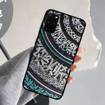 Pokras Lampas Sanat Graffiti Telefon Kılıfı için Samsung S20 lite S21 S10 S9 artı Redmi için Note8 9pro için Y6 kapak