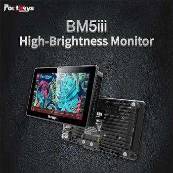 Portkeys BM5 III Monitör 2200nit 3G SDI Süper Heldere Kamera Kontrolü Dokunmatik Ekran Fhd Op Kamera 5.5 inç Blackmagic Sony Yeni