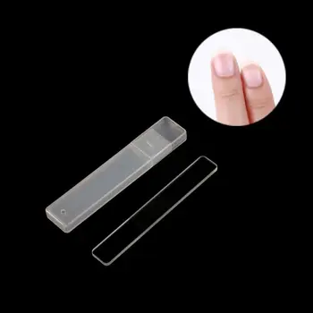 Profesyonel Dayanıklı Nano Cam tırnak tamponu Dosya Parlatıcı Manikür Dosyaları Tırnak tasarım tırnak Cilası Çivi Aksesuarları 9*1.3*0.2 cm