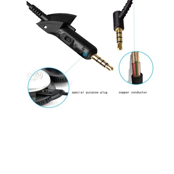 QC15 Kulaklık Yedek Kablo Ses Kablosu Uzatma Kablosu ile Uyumlu Bose QuietComfort 15 QC15 QC 15 QC2 Kulaklıklar