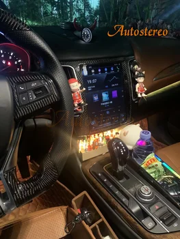Qualcomm 256G Android11 Tesla Radyo Maserati Levante SUV-2020 Multimedya Oynatıcı Araba GPS Navigasyon Ana Ünite Otomatik Stereo