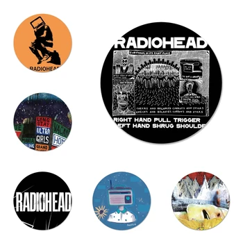 Radiohead Her Şey Onun Sağ Rozeti Broş Pin giysi aksesuarları Sırt Çantası Dekorasyon hediye