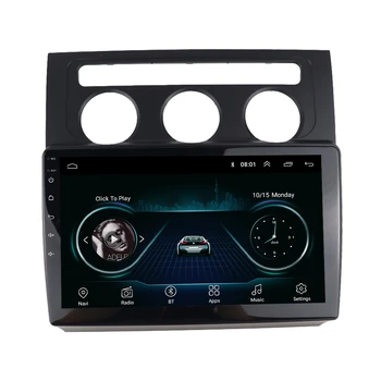 Radyo Fasya VOLKSWAGEN TOURAN AUTOL AC 2004-2008 10.1 İNÇ Android Oyuncu Çerçeve Stereo Paneli Adaptörü Kapak Dash Kiti Çerçeve