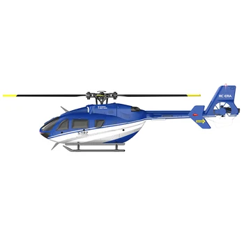 RC KULAK C187 2.4 G 4CH 6-Eksen Gyro Yükseklik Tutun Flybarless EC135 Ölçekli RC Helikopter RTF