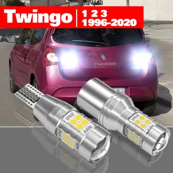 Renault Twingo için 1 2 3 1996-2020 Aksesuarları 2 adet LED Ters İşık Yedekleme Lambası 2011 2012 2013 2016 2017 2018 2019