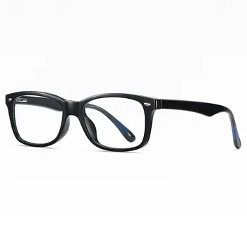 Retro Miyop Gözlük Plastik Gözlük Çerçeve Anti-Mavi Işın Tam Jant Gözlük Erkekler ve Kadınlar Tarzı Yeni Varış
