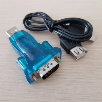 RS232 USB 2.0 Seri Arabirim 9Pin Adaptörü ile USB Tip A Erkek Kadın Veri Kablosu 40cm
