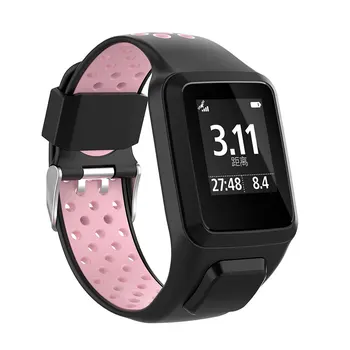 Saat kayışı TomTom Runner 2 İçin 3 Maceracı Spark 3 Toksik Olmayan Silikon Bilek Bandı Bilezik Smartwatch Watchband Aksesuarları