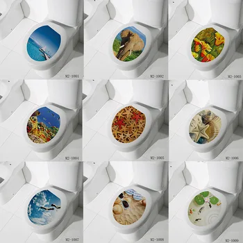 Sadelik Taze Tarzı Tuvalet Koltuk Duvar Sticker Sanat Banyo Çıkartmaları Dekor Çıkarılabilir Ev Dekor Tuvalet Sticker Wc Aksesuarları